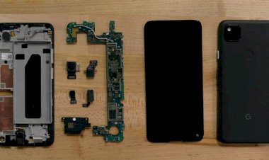 کالبد شکافی گوشی گوگل پیکسل 4a